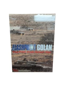 1991 Flashpoint: Golan The Fifth Arab-Israeli War Victory Board Games New Sealed - Picture 1 of 12