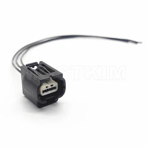 For Acura RDX 2007-2015 3-Pin Headlight High Beam Connector Harness Pigtail Plug - Picture 1 of 6