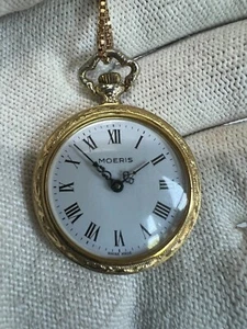 Moeris pocket watch 30.6 mm swiss made running - Picture 1 of 8