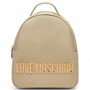 Genuine LOVE MOSCHINO Backpack Female Beige - JC4197PP1MKD0110 - Picture 1 of 5
