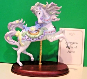 CABALLO CARRUSEL DE PRIMAVERA LENOX -- -- -- 2001 escultura -- -- NUEVO en CAJA con certificado de autenticidad - Imagen 1 de 13