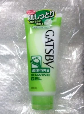 Gatsby Shaving Gel Moist Type for Razor Blades 205g Mandom Japan