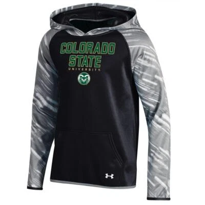 Girl's Printed Colorado State Rams Under Armour Hoodie - Image 1 of 4