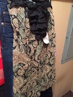 mudpie bag lady top paisley says cover up on tag new w/tags medium - Image 1 of 4