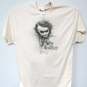 SCARY CLOWN, "Why so Serious" Heath Cool Men's T-Shirts All Sizes S-5XL, T-1637 - Picture 1 of 3