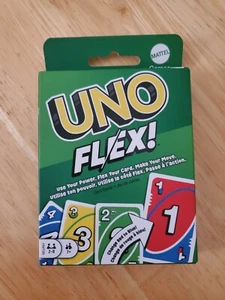 Mattel UNO FLEX Card Game Use Your Power, Flex Your Card, Make Your Move! - Picture 1 of 3