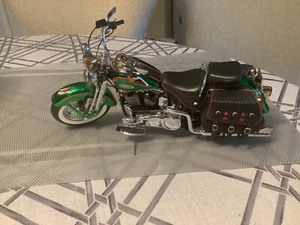 Harley Davidson Herotage Springer Navidad 1:24 como nueva Franklin - Imagen 1 de 8