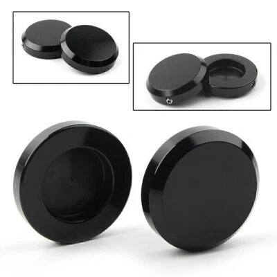 2PCS Black Fork Cap Cover for Victory Cross Country Cross Roads Foto 1 de 4