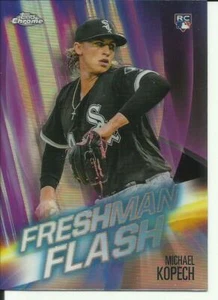 2019 Topps Chrome Freshman Flash Michael Kopech card # FF-14 Chicago White Sox - Picture 1 of 1