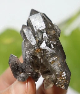 26,6 g Único NATURAL Esquelético Cuarzo Cristal Doble Extremo Espécimen - Imagen 1 de 12