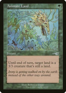 4 Animate Land 4x4 - LP - Némesis - SPARROW MAGIC mtg - Imagen 1 de 1