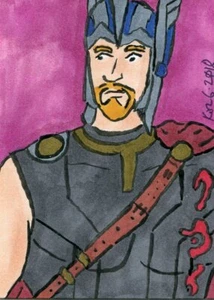 THOR Sketchkarte von Korey Watkins, Avengers - Bild 1 von 1