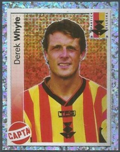 PANINI SCOTTISH PREMIER LEAGUE 2004- #350-PARTICK THISTLE-DEREK WHYTE-FOIL