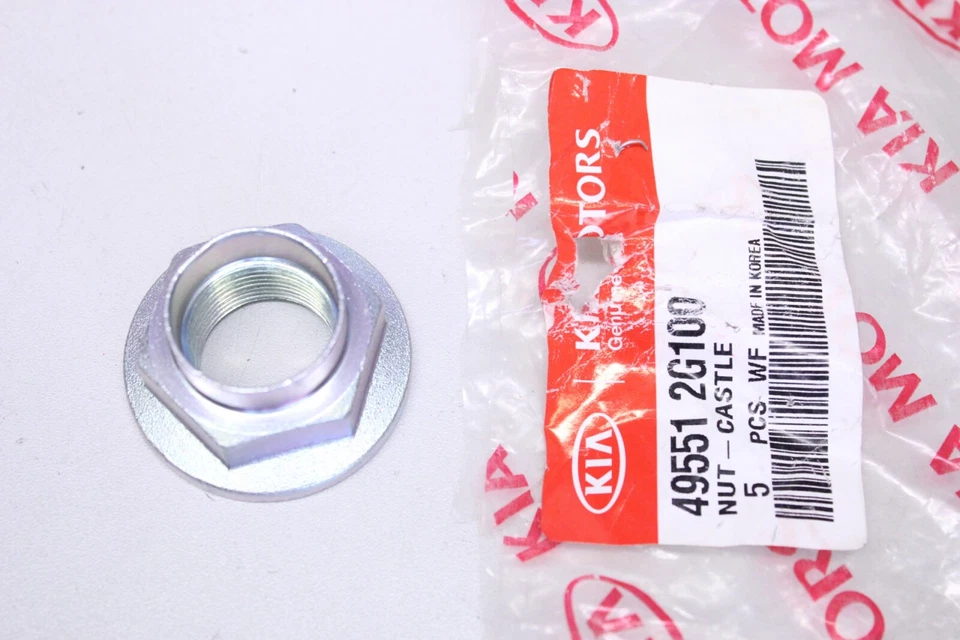 Tuerca ORIGINAL KIA Clarus 2.0 GLX 495512G100 EMBALAJE ORIGINAL - Imagen 1 de 1