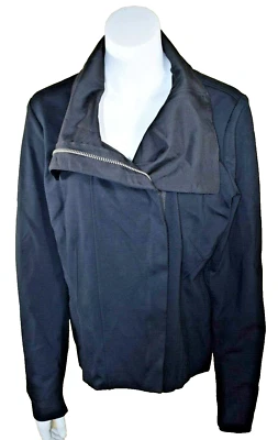 Abrigo chal manga larga Simply Vera Wang XL Northern Escape Pure Night para mujer Foto 1 de 4