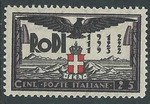 1932 EGEO VENTENNALE OCCUPAZIONE 25 CENT MNH ** - E107 - Imagen 1 de 1