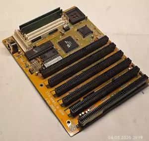386 mini Motherboard PCChips M396F V2.7 with Am386SX-40 CPU & 2 MB RAM + Bonus - Picture 1 of 7