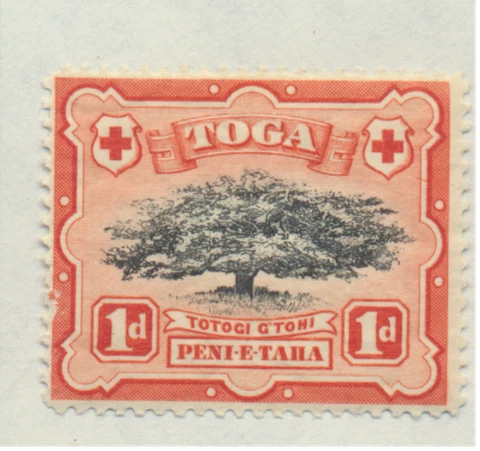 Tonga Stamp Scott #40, Mint Hinged Cover