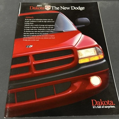 Dodge Dakota Truck 1997 32 páginas original folleto de ventas catálogo Foto 1 de 4