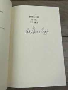 Joined at the Heart Al and Tipper Gore signed 2002 First Edition Memoir Henry - Imagen 1 de 6