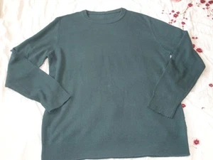 Men's lightweight green jumper size L - Picture 1 of 3