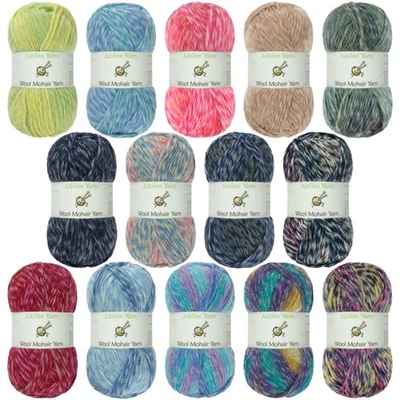 JubileeYarn Wool Mohair Yarn - Ombre Worsted Weight - Image 1 of 4