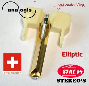 Stylet diamant ELLIPTIQUE Analogis JP SHURE N75ED M75ED N75 N75 DUAL DN 325 320 - Picture 1 of 10