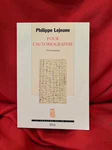 LEJEUNE (Philippe) - Pour l'autobiographie. Chroniques. 1998. Envoi de l'auteur. - Picture 1 of 6