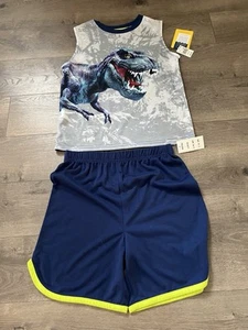 Saint Eve Dinosaur 2 Piece Pajama Set Size XL (14/16) New - Picture 1 of 3