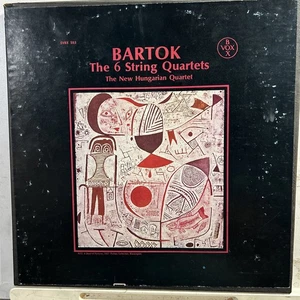 BARTOK The 6 String Quartets / New Hungarian Quartet VOX BOX 3-LP - Bild 1 von 3
