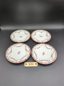 Minton Rose Set Of Four 6 1/4" Bread And Butter Plate - Picture 1 of 9