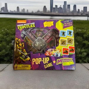 teenage mutant ninja turtles pop up game + memory match game ages 4+ - Picture 1 of 20