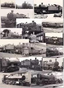 British Rail ex GWR locos at Swindon Dump , Shed or Works 1950-60s PHOTOGRAPHS - Picture 1 of 95