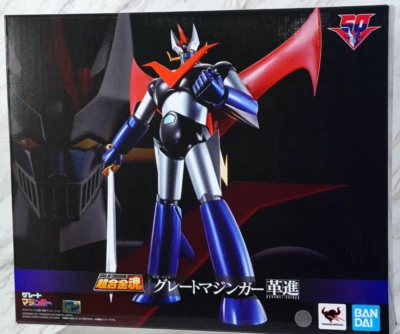 GX-111 MAZINGER Grande Mazinga Kakumei Shinka Soul Of Chogokin Bandai Tamashii - Imagen 1 de 4
