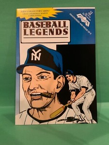 1990S *BILLY MARTIN BASEBALL LEGENDS COMIC BOOK W/CARDS