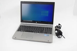 HP Elitebook 8560p Intel Core i7 2720QM 2.20GHz 8GB RAM 256GB HD Windows 10 - Picture 1 of 5