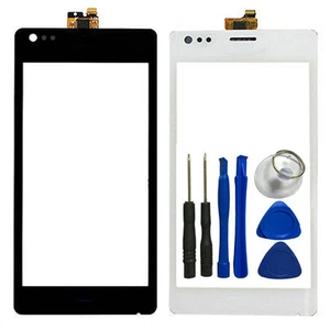 Piezas de vidrio digitalizador de pantalla táctil frontal exterior para Sony Xperia M C1904 C1905 nuevo - Imagen 1 de 3