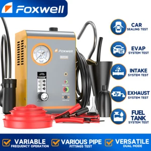 FOXWELL S203 12V EVAP Máquina de Humo Sistema de Tubería de Combustible Detector de Fugas Probador Herramienta - Imagen 1 de 23