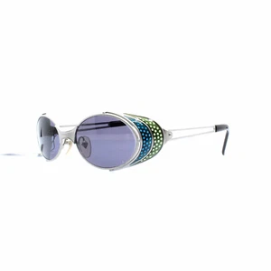 Silver Vintage Jean Paul Gaultier 56-7109 Sunglasses - Picture 1 of 2