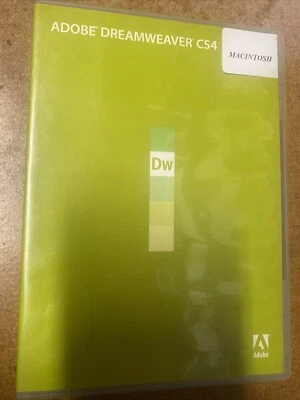 Adobe Dreamweaver CS4 Mac Full Retail - Image 1 of 3