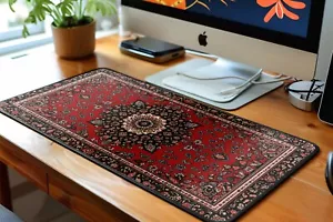 Teppichmuster Gaming Mauspad | Perserteppich Mauspad | Wasserabweisende Matte - Bild 1 von 9