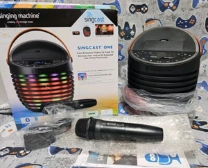 Singing Machine SingCast One - Black *OPEN BOX NEW TESTED AUCTION* - Picture 1 of 12