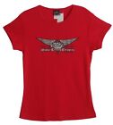 T-shirt femme Orange County Choppers (OCC) grand junior taille rouge