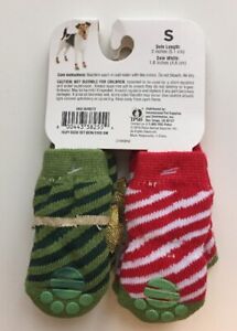 PETCO Holiday Warm Tail Socks for dogs SMALL Winter Apparel 2 pack