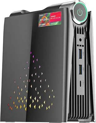 NIPOGI ACEMAGIC S3A MINI PC AMD Ryzen 7 5825U（8C/16T 1.8/4.3GHz）32GB+1TB 3 modes