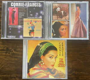 CONNIE FRANCIS, 3 RARE CDS FROM RUSSIA