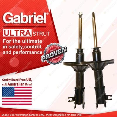 2 x Front Gabriel Ultra Strut Shock Absorbers for Mazda 626 GF Brand New - image 1 of 2