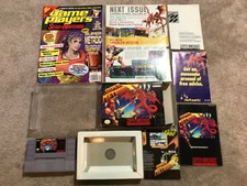 Super Metroid (Super Nintendo SNES) Complete CIB w/ Poster + Magazine + Ad
