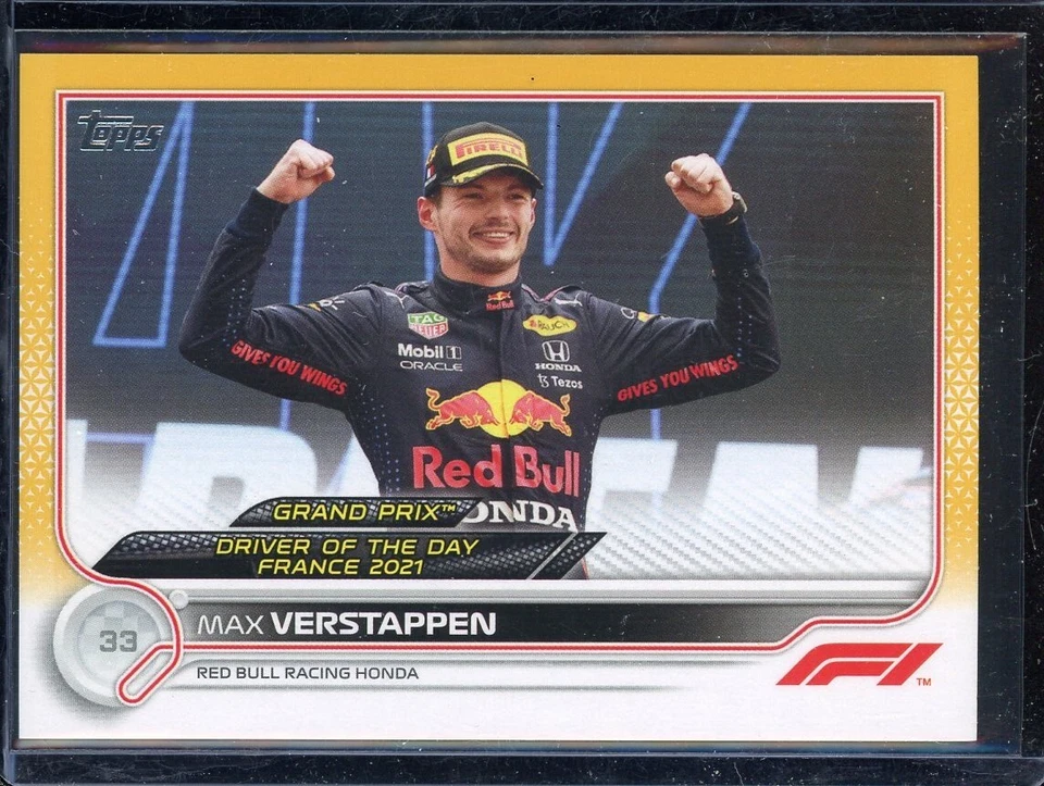 2022 Topps Formula 1 Gold #179 Max Verstappen 37/50 - Image 1 of 1