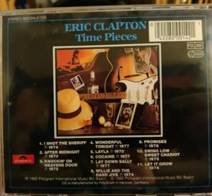The Best of Eric Clapton -Time Pieces- CD - Bild 1 von 2